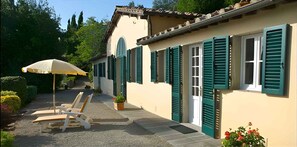Terrace/patio - Holiday home with gorgeous view (Cortona)