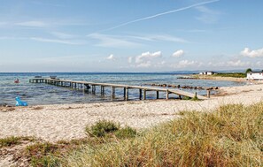 Nær stranden