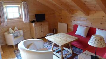 Télévision, cheminée