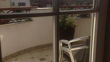 Familien-Vierbettzimmer, Balkon (Tina) | Ausblick vom Zimmer