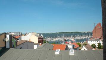 Blick von der Unterkunft