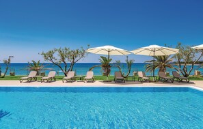 Una piscina riscaldata