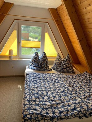 2 bedrooms, bed sheets - Finnhütte Quilitz - holiday home (Rankwitz)
