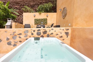Terrace/patio - La casita de la playa with jacuzzi (Santa Cruz de Tenerife)