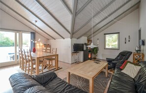 Télévision, cheminée, chaßne hi-fi