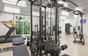 Fitnessbereich