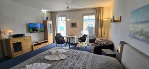 1 makuuhuone, silitysrauta/-lauta, Wi-Fi, vuodevaatteet