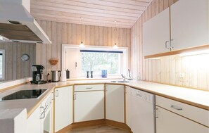 Kühlschrank, Mikrowelle, Herdplatte, Geschirrspüler