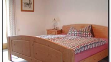 1 bedroom, travel crib, WiFi, bed sheets