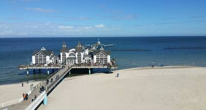 Residence Seeblick 15 with lateral Baltic Sea view - Studio Manhattan / with balcony