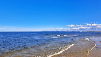 Una spiaggia nelle vicinanze