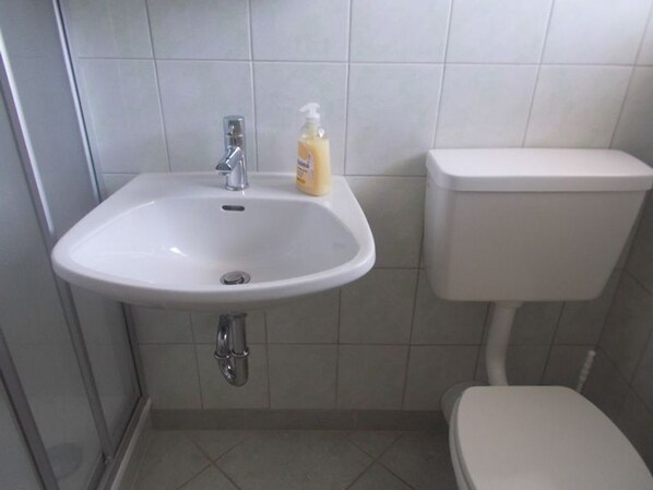 Bathroom - Double Room 3 - Bauernhof Moadl (Miglberg)