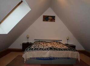 2 bedrooms, iron/ironing board, travel crib, WiFi