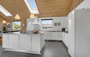 Kühlschrank, Mikrowelle, Herdplatte, Geschirrspüler