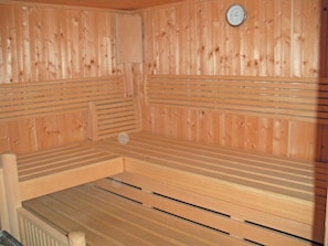 Sauna - CSP: House Südstrand Whg. 06 with balcony and sea view - Haus Südstrand Whg.06 mit (Göhren)