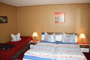 1 soverom og sengetøy