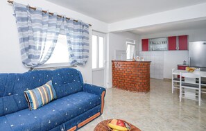 TV - Beach front home in Osobjava with house sea view (Osobjava)