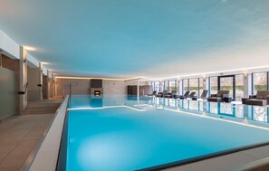 Indoor pool - Stunning apartment in Binz with sauna (Prora/Rügen)