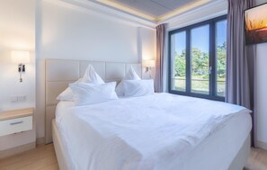 2 bedrooms, free WiFi, bed sheets - Stunning apartment in Binz with sauna (Prora/Rügen)