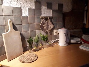 Interior - Holiday home with sea view and pool (Dobreć)