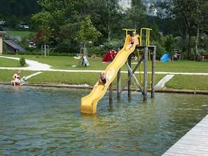 Children's area - Holiday home with indoor pool, wellness and children's playground in the holiday village (Obertraun)