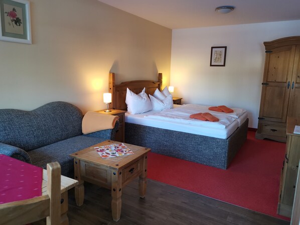 1 bedroom, WiFi, bed sheets, wheelchair access