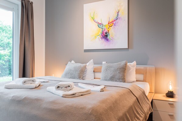 2 عدّة غرف نوم وواي فاي