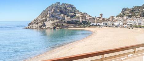 ビーチの近く、釣り