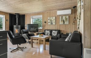 TV, fireplace, DVD player