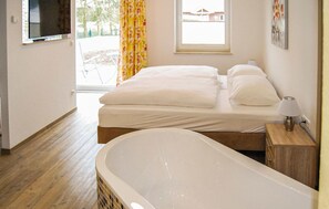 1 Schlafzimmer, kostenloses WLAN, Bettwäsche