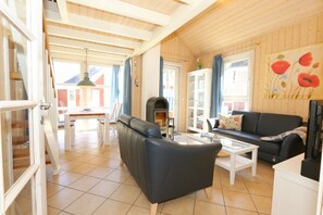 تلفزيون، مدفأة