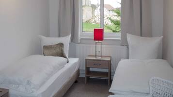 2 Schlafzimmer, Zimmersafe, WLAN, Bettwäsche