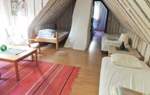 2 quartos, berço de viagem