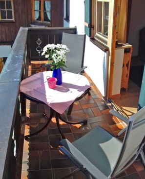 Outdoor dining - Holiday Riederstein - Gästehaus Schiffmann (Tegernsee)