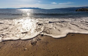 Tæt på stranden