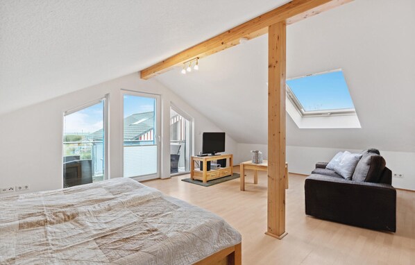 2 Schlafzimmer, Reisekinderbett, kostenloses WLAN, Bettwäsche