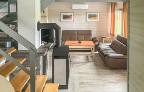 Fernseher, Kamin