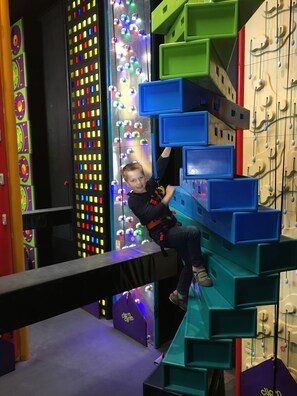 Rock climbing wall - indoor