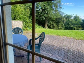 Terrace/patio - Double room (apartment 3) - log cabin (Sangerhausen)