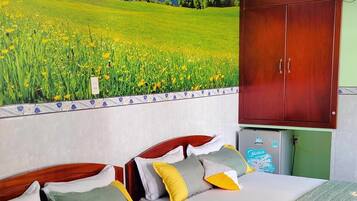 Minibar, desk, iron/ironing board, rollaway beds