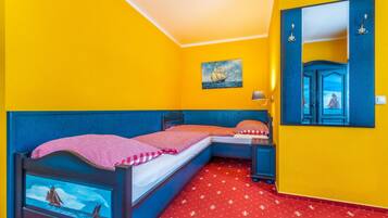 1 Schlafzimmer, Reisekinderbett, WLAN, Bettwäsche