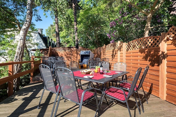 Udendørs spisemuligheder