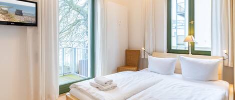 1 室のベッドルーム、WiFi、ベッドシーツ