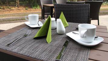 Opções para refeição ao ar livre