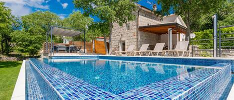 Piscine chauffée