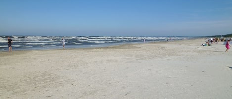 Tæt på stranden