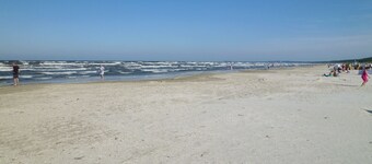 Ostseeblick - 100 m de la playa, vista del mar Báltico desde la FEWO u. balcón