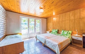 1 bedroom, bed sheets - 1 bedroom lovely apartment in Rabac (Rabac)