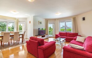 TV, foosball, table tennis