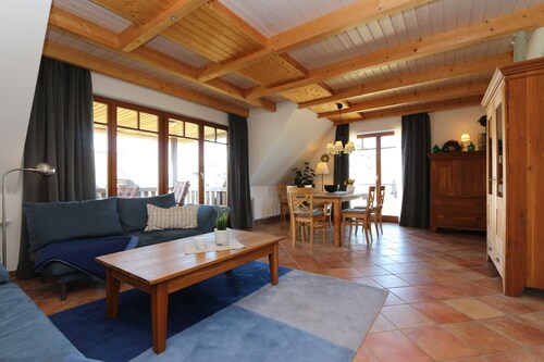 Apartment 2, Achterwasserblick, upper floor, 2 rooms, Loddin - Ferienwohnungen Herrmann